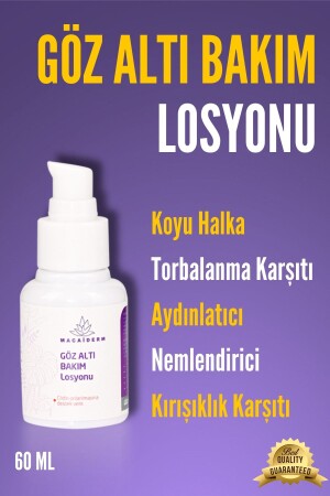 لوشن مراقبة العين تحت MNZ ضد الدوائر المظلمة والأكياس 60ml - Macaiderm