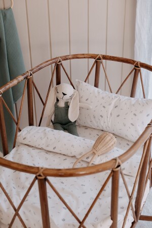 مجموعة غطاء غطاء الجانب الأم من MNZ (60X100) اليوكاليبتوس - Tba Collection