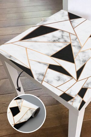 طاولة مقهى MNZ تغطي طلاء ملصق نمط مرمري موزيكي 60x60 سم - 212Shop