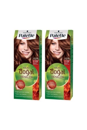 MNZ-الوان الطبيعية الدائمة 6-68 الشوكولاته البرونزية - Palette