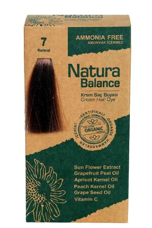 صبغة الشعر من نوع MNZ - أوبورن المعتمدة العضوية 7 8699367127981 - NATURABALANCE