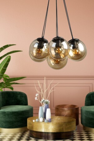 MNZ-مالطا 7. li شمعة زجاج العسل الأسود BEG0019BEG07 - Begüsa