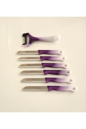 سكين وقطعة من الفاكهة من طراز MNZ 7 قطع - Solingen