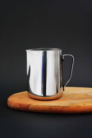 MNZ-الصدأ المقاوم للصدأ القارورة حليب القهوة وعاء 700 مل PRRPTCHR700 - Perro Coffee