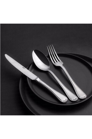 MNZ- موناكو 72 قطعة ملعقة شوكة وضع موناكو سطح - Nehir