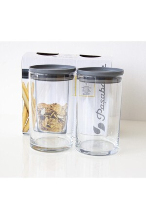 MNZ-فطور 730 Cc مخزن تخزين غطاء رمادي مجموعة 2 43736 Fma55510 010oa TYC00176539562 - Paşabahçe