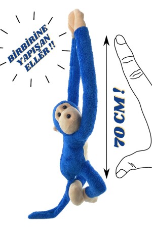 (MNZ) - لعب و النوم مع زميل (بلوش) القرد لعبة (عاطف القرد بيدين صلبة) 741267963159 - charisa