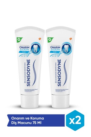 MNZ- إصلاح وحماية 75 مل معجون أسنان 2 حزمة - Sensodyne