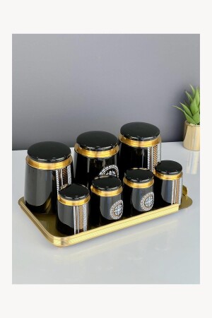 MNZ-فخم البورتسلين سونيا 7-piece Spice Set - Acar