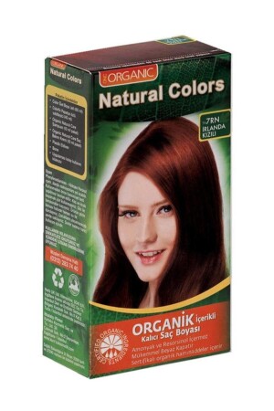 ملونات طبيعية من نوع MNZ 7rn Irish Red Organic Hair Dye - Organic
