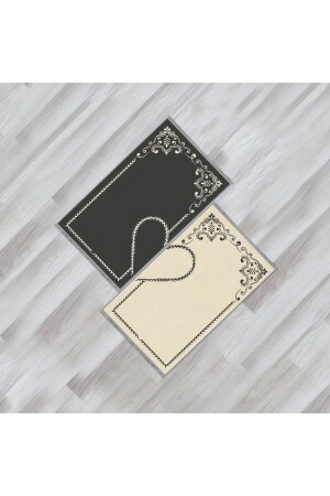 مقهى صلاة زوجين من قلوب MNZ طباعة رقمية غسيل المعدة المقدمة مقهى صلاة 80 × 130 - BİLECENHOME