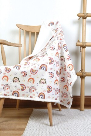 غطاء الطفل المزعج من طراز MNZ 80x100 سم سماء مسحوق غنم غطاء شعر E11BC05528HM - HAMUR