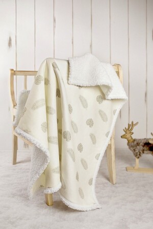 غطاء الطفل من قِبل (MNZ) 80x100 سم غطاء من جلد الغنم - Hamur