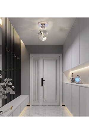 MNZ-الفخامة الحجر الكريستال الحديث أدت الشنديلي الماس كروم أدت الشنديلي برنزيه857 - burenze