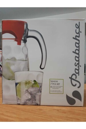 مجموعة مياه مناخية MNZ مع غطاء حمراء 8693357121768 - Paşabahçe