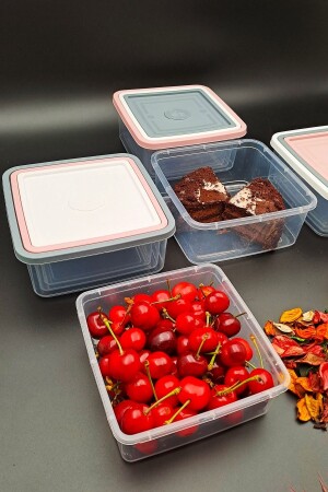 MNZ-تزويدات حاوية التخزين 9 قطعة مجموعة الدورية فاخرة صناديق معقلية الميكروويف و التجميد العميق آمنة 18 Pcs - MONTESEV