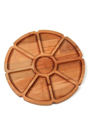 شريط عرض من الخشب من MNZ 9 للمناخ وجبات الإفطار والعشرات (30X30CM) - 01KYN0003 - TBT