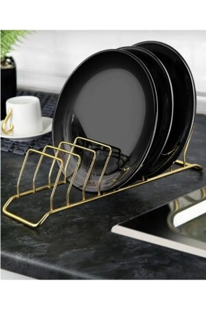 مقعد لوحة معدنية من الذهب من MNZ - 9 قطع - Cephome