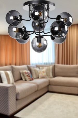 MNZ- 9 يونيو. lu شمعة الزجاج السوداء المدخنة BEG1038BEG09 - Begüsa