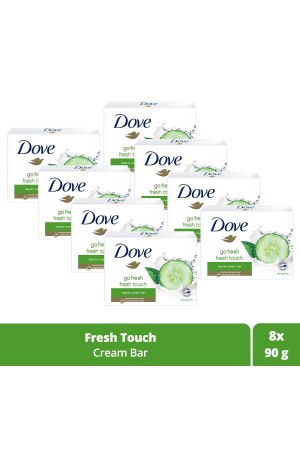 مكنة كريم جمال MNZ صابن جمال صلب لمسة طازجة تأثير رطوبات 90 غ - Dove