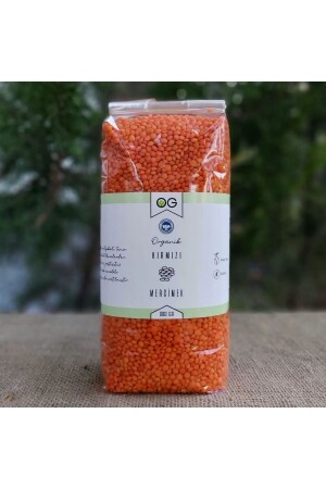 MNZ- العضوية العدس الحمراء 900 Gr - Og Natural