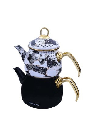 MNZ-الصيف - مجموعة الشايات ذات النمط الأسود 9008 - Bambum