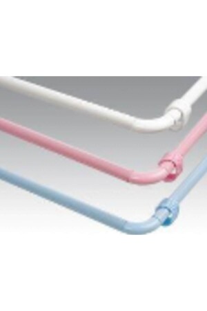 MNZ- حمام حمام الستائر الأنابيب الزاوية الأنابيب 90P - Ritsahome