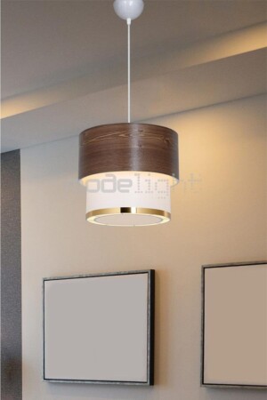 مصباح معلق واحد مقيم على MNZ الخشب مصممة على نمط منغ 9888 - mano