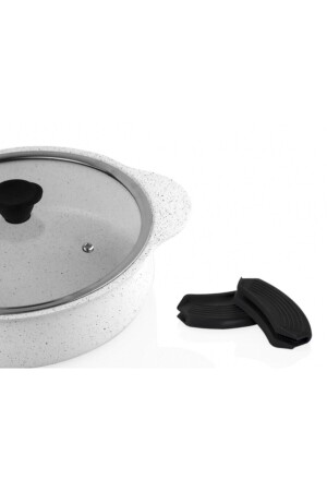 MNZ-سليكون المقبض على المقبضات وعاء المقبضات 9x4 سم مجموعة الجودة من 2 - Genel Markalar