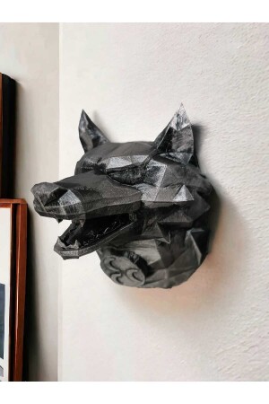 MNZ-ثلاثة ذئبين نصف قمر (حائط التدمير) هدية الوطن الوطني التركية الدولة - وزارة الداخلية الديكور المثالية ميزة - A Life In Games