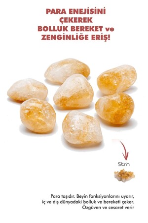 محفظة معتمدة من MNZ حجم A جودة حجر الكيتراين (حجر المال) - Tesbih Atölyesi