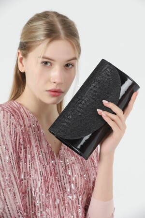 حقيبة مساء من الجلد الملموسة من براءة اختراع MNZ - Efnanstore