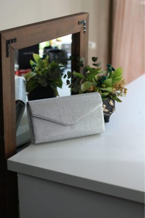 ثوب مساء من الفضة المضربة للنساء من MNZ - Moom Bag