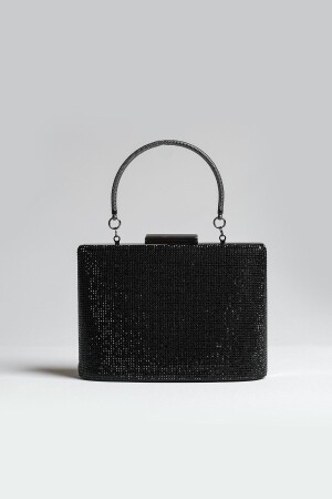 ثوب مساء من سواروفسكي الأحجار السوداء من MNZ-النساء - Roza Canta