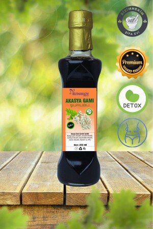 مخرب من مطاطي الأقشية من أقشية الأقشية من MNZ- Acacia 250 مل مخرب من التخلص من السموم للمساعدة في تخفيف الورم h - Bizimhekim