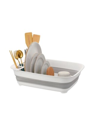 MNZ-جيل جديد قابلة للطي Accordion سليكون صحن السلة صحن الصحن 5DHLF041093 - 5DM