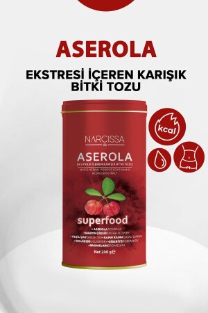 مسحوق عشب مزيج من MNZ مع مستخلص Acerola - Narcissa
