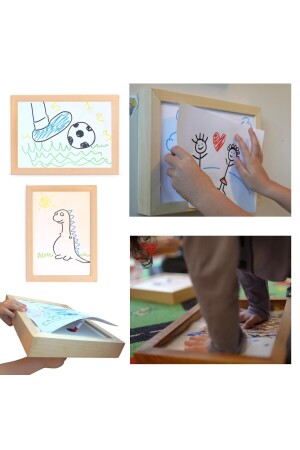 MNZ- الخشب لعبة نشاط صورة إطار الفن - Myminibaby