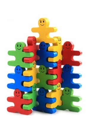 كتل الموازنة من الخشب من MNZ لعبة الاهتمام - Wooden Toys