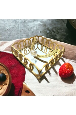 حامل نابكين فاخرة من الذهب من MNZ - Akkoyunlu Home