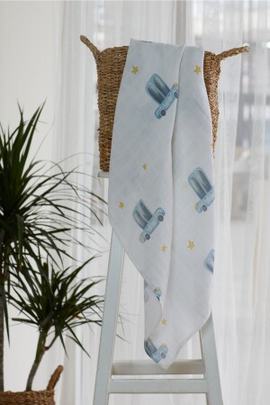 MNZ- العضوية القطن الطبقة المزدوجة المسحوقة السطح - السيارة ونجم موضوع AKM2 - arbababy