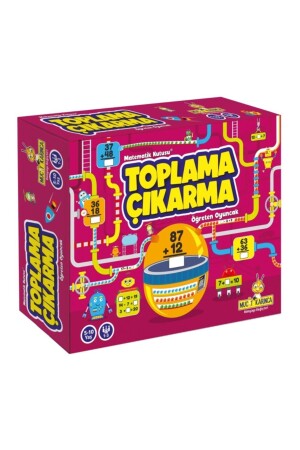 صندوق إضافة وخفض الذكاء المتزايد من MNZ - بطاقات تعليمية إضافة وخفض - Yükselen Zeka Yayınları