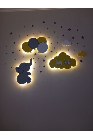 أطفال MNZ و غرفة الأطفال أزياء مصباح الليل الإضاءة ALP238. - Işıklıtoplardükkanı