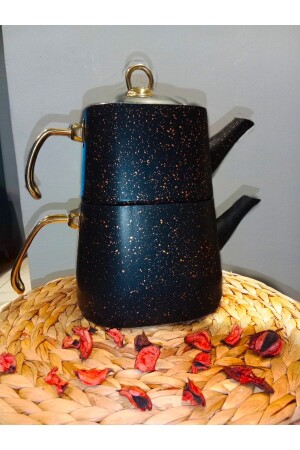 MNZ-غرانيت النخبة مربع عائلية حجم الشاي مجموعة Altıntoptic Altıntopticrmtkaredmlk - Remetta