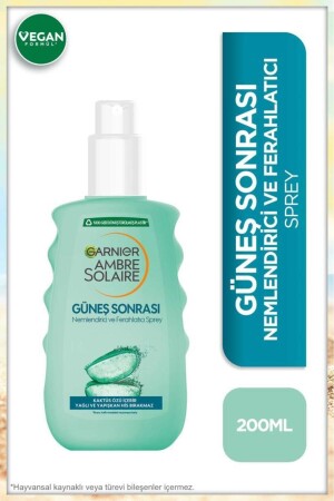 MNZ- Ambre Solaire بعد الشمس رطوبة مشوية 200 مل 3600540587671 - Garnier
