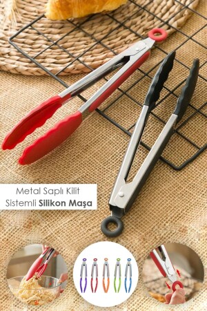 نظام قفل المقبضات المعدنية الممارسة من MNZ - أدوات السيليكون أدوات السيليكون أدوات التخزين - Anadolu Saray Çarşısı