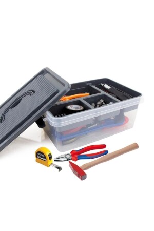 منظمة متعددة الأغراض من نوع MNZ (Anthracite Box Toy) ، والحزمة، والجميع، والطب، والقطع الصغيرة حقيبة التجميع TYC0057827 - Dükkanönü