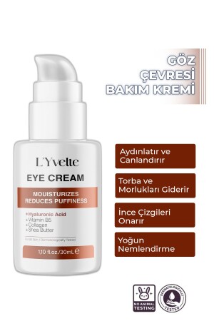 MNZ- Anti- Under Eye Bagging و Wrinkle Eye Contour إضاءة كريم رعاية تحت العين 30 مل - Lyvette