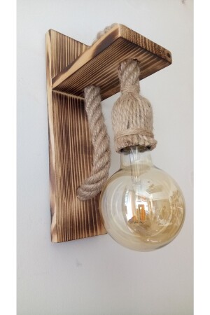 مصباح جدار من الخشب الأصلي MNZ - Özra Ahşap
