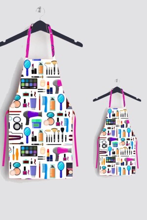 MNZ-مصنع شعر الأم الطفل مطبخ مضاد للثآثار Apron AYSO0197 - AYSHOME
